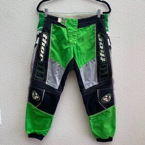 Thor Motocross Supercross Phase 3.0 Kawasaki Pants Youth 26 / 24.5 Inch Inseam